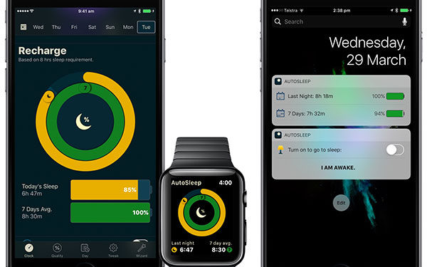 Autosleep Sleep Tracking App for Apple Watch